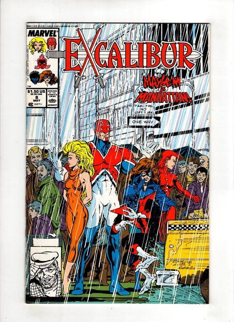 Excalibur, Vol. 1 #8 (Cvr A) (1989) A Buy & Sell Comics Online Comic Shop Toronto Canada