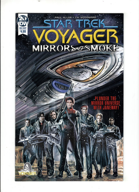 Star Trek Voyager: Mirrors and Smoke #1 (Cvr A) (2019) J. K. Woodward A J. K. Woodward Buy & Sell Comics Online Comic Shop Toronto Canada