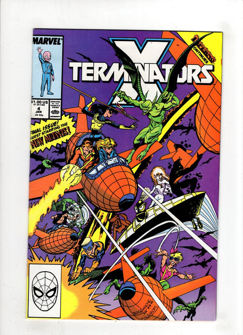 X-Terminators, Vol. 1 #4 (1988) Buy & Sell Comics Online Comic Shop Toronto Canada