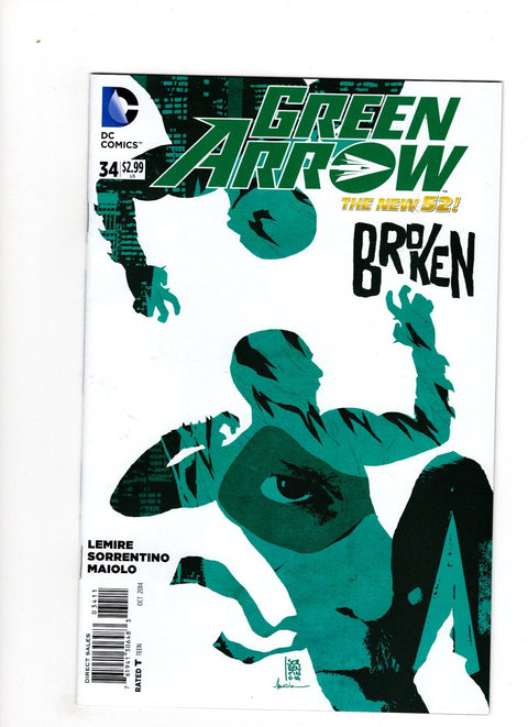 Green Arrow, Vol. 5 #34 (Cvr A) (2014) Andrea Sorrentino A Andrea Sorrentino Buy & Sell Comics Online Comic Shop Toronto Canada
