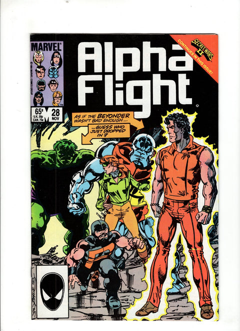 Alpha Flight, Vol. 1 #28 (Cvr A) (1985) A Buy & Sell Comics Online Comic Shop Toronto Canada