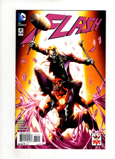 Flash, Vol. 4 #41 (2015) Joker 75th Anniversary Variant - Eddy Barrows Joker 75th Anniversary Variant - Eddy Barrows Buy & Sell Comics Online Comic Shop Toronto Canada