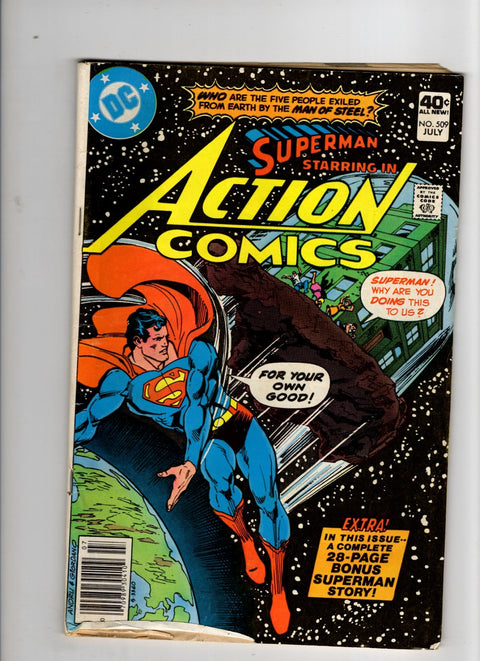Action Comics, Vol. 1 #509 (1980) Buy & Sell Comics Online Comic Shop Toronto Canada