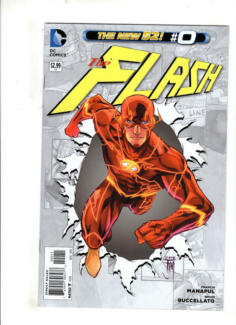 Flash, Vol. 4 #0 (Cvr A) (2012) Francis Manapul - Knowhere