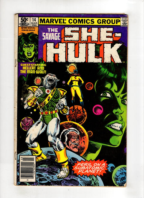 The Savage She-Hulk #14 (1980) Newsstand Edition Newsstand Edition Buy & Sell Comics Online Comic Shop Toronto Canada