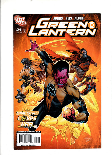 Green Lantern, Vol. 4 #21 (Cvr A) (2007) Reis Ivan A Reis Ivan Buy & Sell Comics Online Comic Shop Toronto Canada