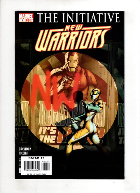 New Warriors, Vol. 4 #1 (2007) Nic Klein Nic Klein Buy & Sell Comics Online Comic Shop Toronto Canada