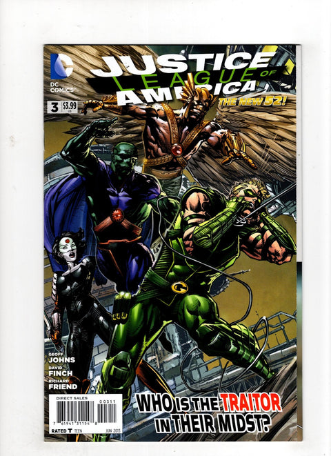 Justice League of America, Vol. 3 #3 (Cvr A) (2013) David Finch A David Finch Buy & Sell Comics Online Comic Shop Toronto Canada