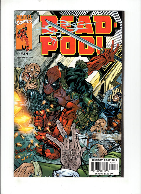 Deadpool, Vol. 2 #34 (1999) Buy & Sell Comics Online Comic Shop Toronto Canada