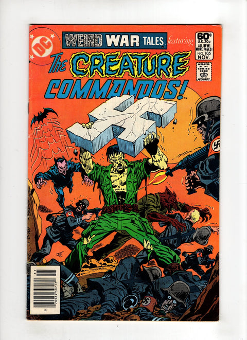 Weird War Tales, Vol. 1 #105 (1981) Newsstand Edition Newsstand Edition Buy & Sell Comics Online Comic Shop Toronto Canada