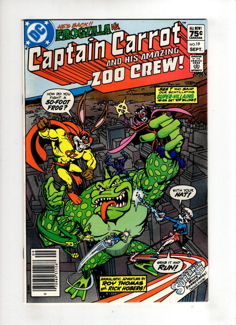 Captain Carrot and his Amazing Zoo Crew #19 (1983) Canadian Price Variant Canadian Price Variant Buy & Sell Comics Online Comic Shop Toronto Canada