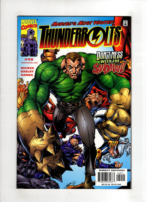 Thunderbolts, Vol. 1 #40 (2000) Buy & Sell Comics Online Comic Shop Toronto Canada