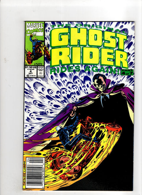 The Original Ghost Rider Rides Again #4 (1991) Newsstand Edition Newsstand Edition Buy & Sell Comics Online Comic Shop Toronto Canada
