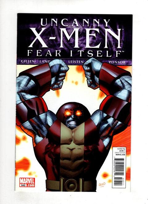 Uncanny X-Men, Vol. 1 #543 (2011) Buy & Sell Comics Online Comic Shop Toronto Canada