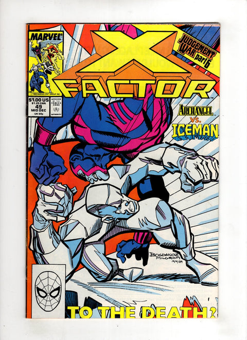 X-Factor, Vol. 1 #49 (1989) Buy & Sell Comics Online Comic Shop Toronto Canada