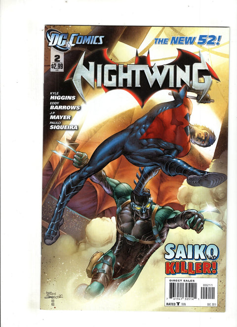 Nightwing, Vol. 3 #2 (2011) Buy & Sell Comics Online Comic Shop Toronto Canada