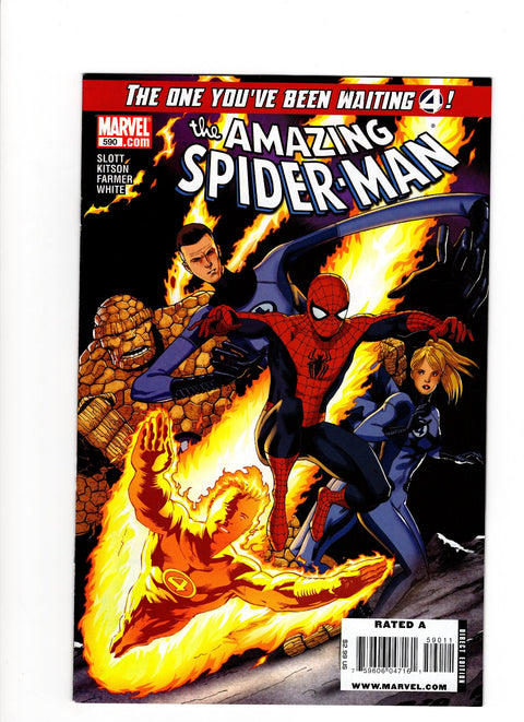 The Amazing Spider-Man, Vol. 2 #590 (Cvr A) (2009) Barry Kitson A Barry Kitson Buy & Sell Comics Online Comic Shop Toronto Canada