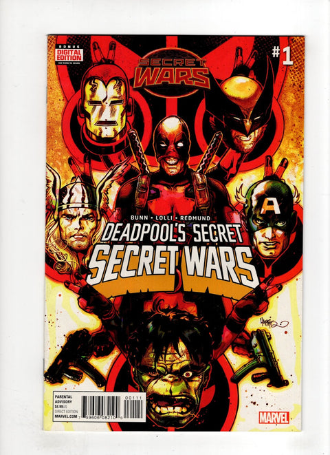 Deadpool's Secret Secret Wars #1 (Cvr A) (2015) Tony Harris A Tony Harris Buy & Sell Comics Online Comic Shop Toronto Canada