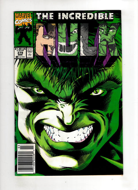 The Incredible Hulk, Vol. 1 #379 (1991) Newsstand Edition Newsstand Edition Buy & Sell Comics Online Comic Shop Toronto Canada