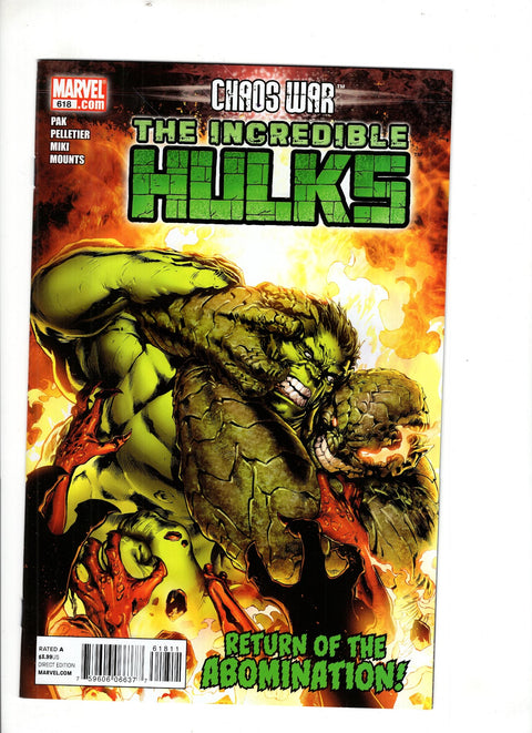 The Incredible Hulks #618 (Cvr A) (2010) Carlo Pagulayan A Carlo Pagulayan Buy & Sell Comics Online Comic Shop Toronto Canada
