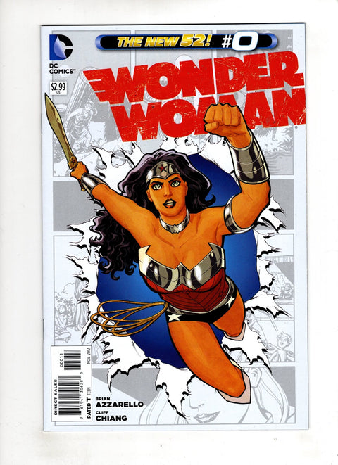 Wonder Woman, Vol. 4 #0 (Cvr A) (2012) Cliff Chiang A Cliff Chiang Buy & Sell Comics Online Comic Shop Toronto Canada