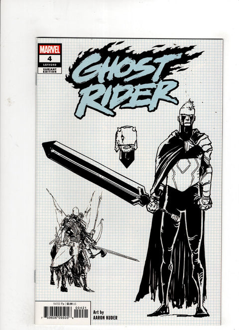 Ghost Rider, Vol. 8 #4 (Cvr B) (2020) Incentive Aaron Kuder Design Variant B Incentive Aaron Kuder Design Variant Buy & Sell Comics Online Comic Shop Toronto Canada