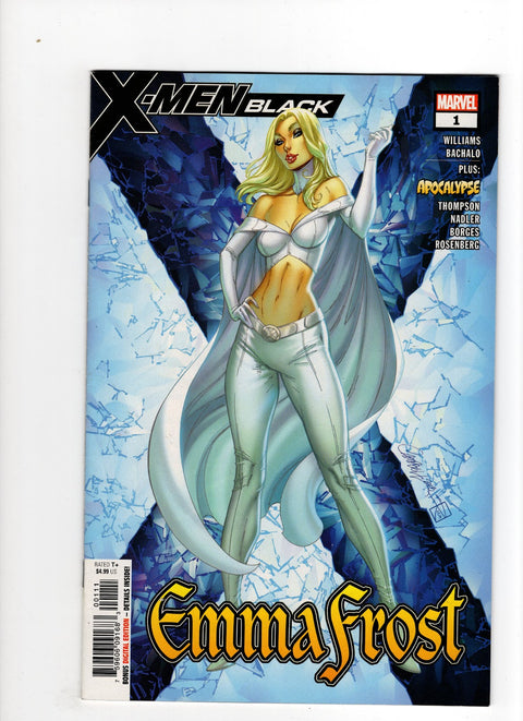 X-Men: Black - Emma Frost #1 (Cvr A) (2018) J Scott Campbell A J Scott Campbell Buy & Sell Comics Online Comic Shop Toronto Canada