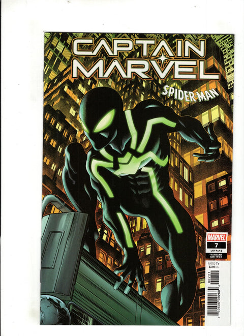 Captain Marvel, Vol. 11 #7 (Cvr B) (2019) Mike McKone Spider-Man Suit Variant B Mike McKone Spider-Man Suit Variant Buy & Sell Comics Online Comic Shop Toronto Canada