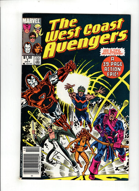 The West Coast Avengers, Vol. 2 #1 (1985) Canadian Price Variant