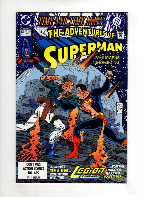 The Adventures of Superman, Vol. 1 #478 (Cvr A) (1991) A Buy & Sell Comics Online Comic Shop Toronto Canada