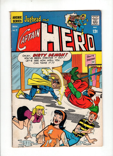 Jughead as Captain Hero #7 (1967) Buy & Sell Comics Online Comic Shop Toronto Canada