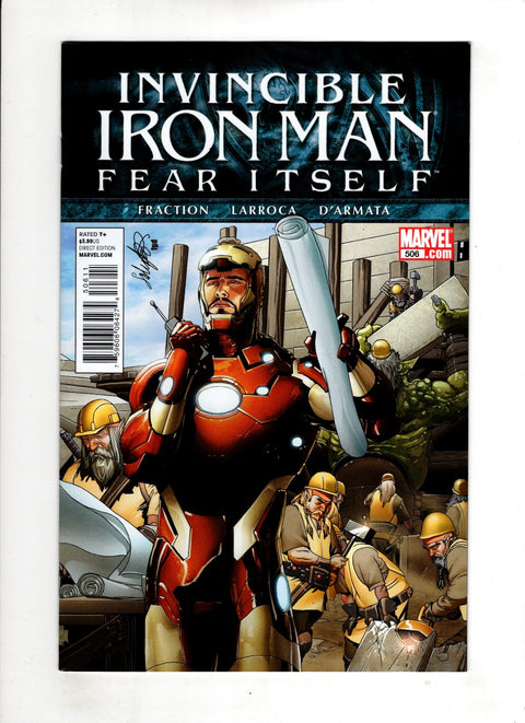 Invincible Iron Man, Vol. 1 #506 (Cvr A) (2011) Salvador Larroca A Salvador Larroca Buy & Sell Comics Online Comic Shop Toronto Canada