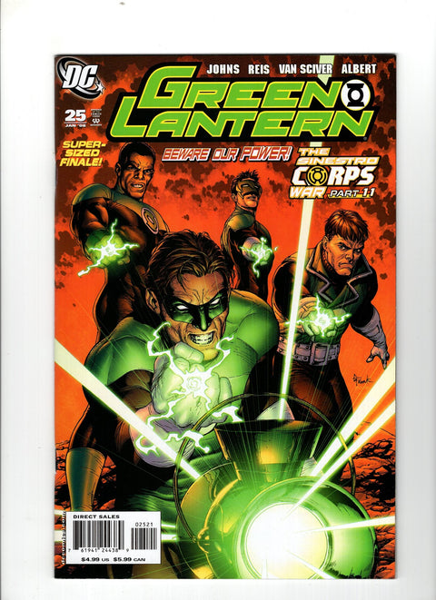 Green Lantern, Vol. 4 #25 (Cvr B) (2008) Gary Frank Incentive B Gary Frank Incentive Buy & Sell Comics Online Comic Shop Toronto Canada