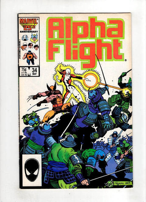 Alpha Flight, Vol. 1 #34 (1986) Buy & Sell Comics Online Comic Shop Toronto Canada