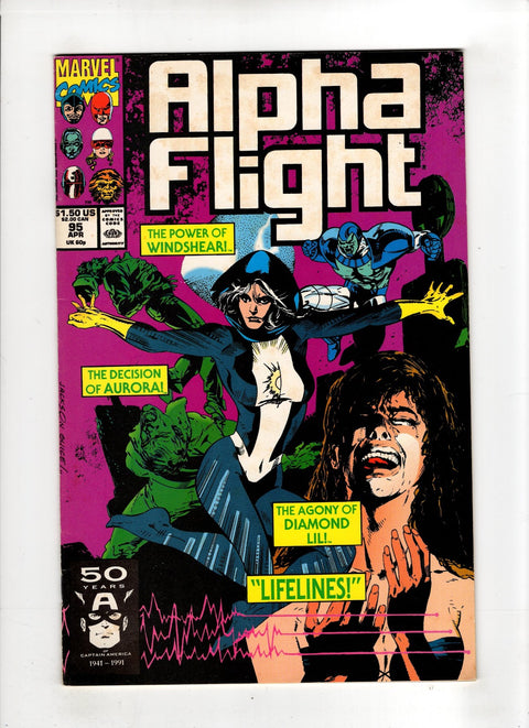 Alpha Flight, Vol. 1 #95 (1991) Buy & Sell Comics Online Comic Shop Toronto Canada