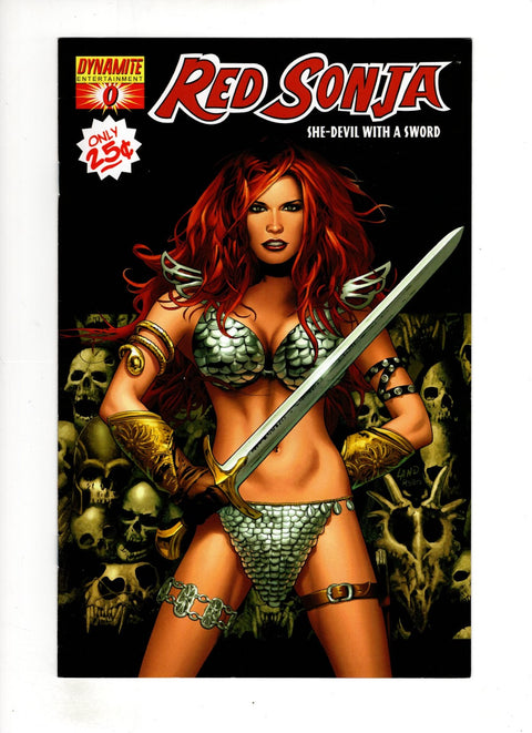 Red Sonja, Vol. 1 (Dynamite Entertainment) #0 (Cvr A) (2005) Black Cover Edition A Black Cover Edition Buy & Sell Comics Online Comic Shop Toronto Canada