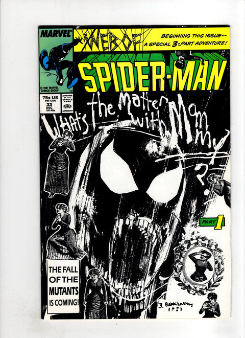 Web of Spider-Man, Vol. 1 #33 (1987) Buy & Sell Comics Online Comic Shop Toronto Canada