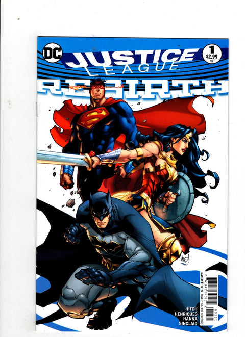 Justice League Rebirth #1 (Cvr B) (2016) Joe Madureira B Joe Madureira Buy & Sell Comics Online Comic Shop Toronto Canada