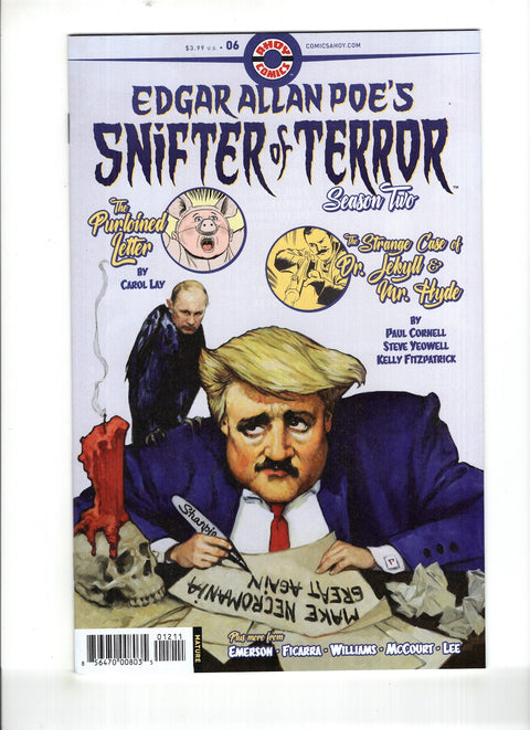 Edgar Allan Poe's Snifter Of Terror: Season 2 #6 (2020) Buy & Sell Comics Online Comic Shop Toronto Canada