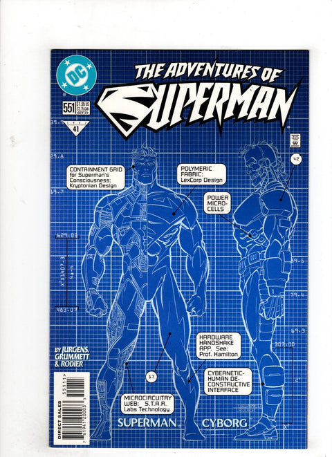 The Adventures of Superman, Vol. 1 #551 (1997) Buy & Sell Comics Online Comic Shop Toronto Canada