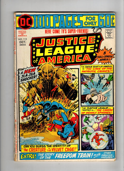 Justice League of America, Vol. 1 #113 (1974) Buy & Sell Comics Online Comic Shop Toronto Canada