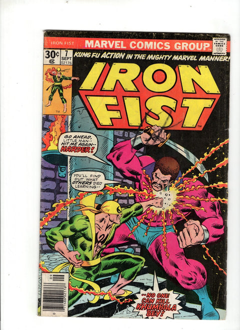 Iron Fist, Vol. 1 #7 (1976) Buy & Sell Comics Online Comic Shop Toronto Canada