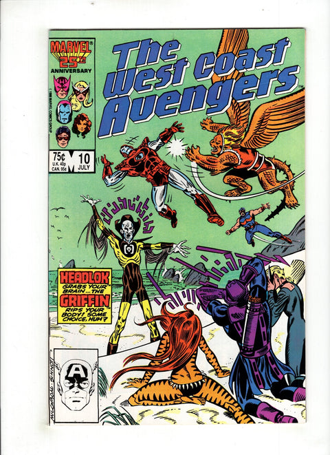 The West Coast Avengers, Vol. 2 #10 (1986)