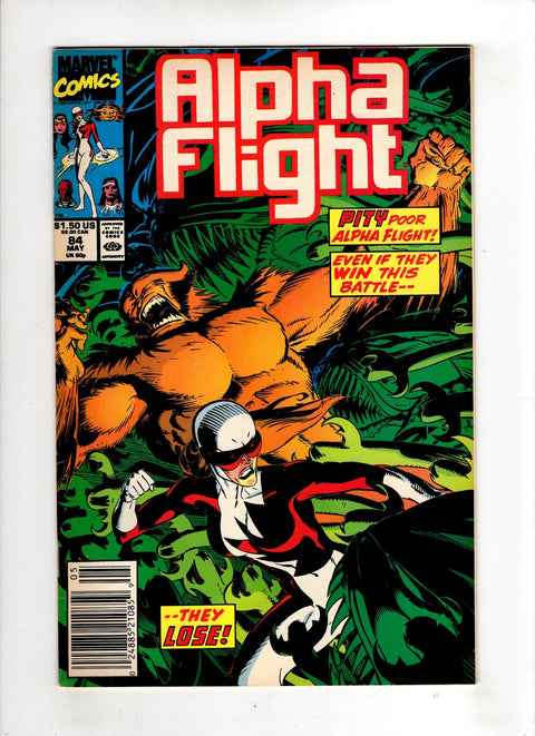 Alpha Flight, Vol. 1 #84 (1990) Buy & Sell Comics Online Comic Shop Toronto Canada