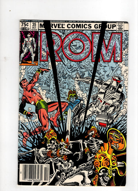 ROM, Vol. 1 (Marvel) #35 (1982) Canadian Price Variant Canadian Price Variant Buy & Sell Comics Online Comic Shop Toronto Canada