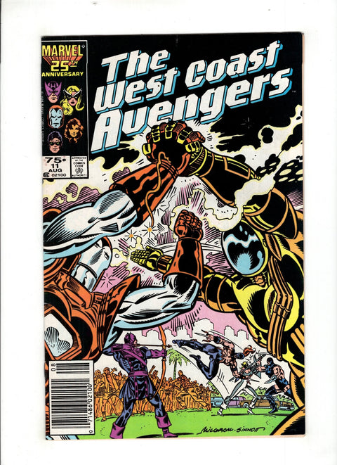 The West Coast Avengers, Vol. 2 #11 (1986) Newsstand Edition
