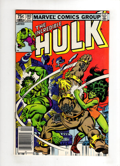 The Incredible Hulk, Vol. 1 #282 (1983) Canadian Price Variant Canadian Price Variant Buy & Sell Comics Online Comic Shop Toronto Canada