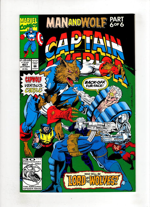 Captain America, Vol. 1 #407 (1992) Buy & Sell Comics Online Comic Shop Toronto Canada