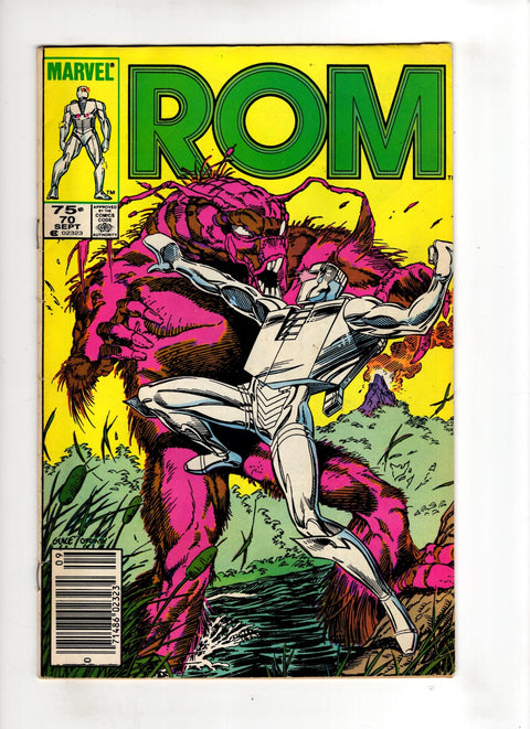 ROM, Vol. 1 (Marvel) #70 (1985) Canadian Price Variant Canadian Price Variant Buy & Sell Comics Online Comic Shop Toronto Canada