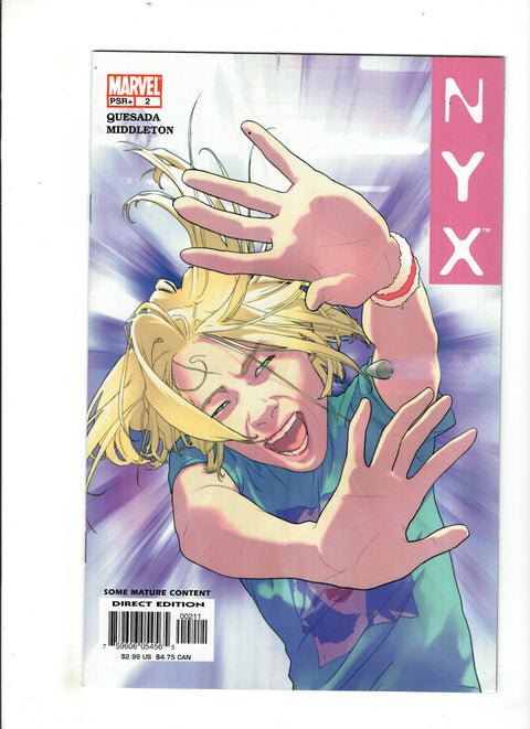 NYX (Marvel), Vol. 1 #2 (2003) Buy & Sell Comics Online Comic Shop Toronto Canada